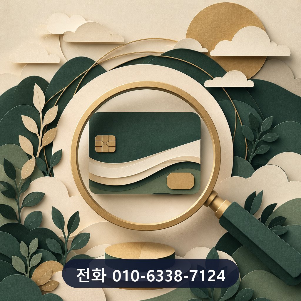 하나카드 카드깡 업체 한도 확인 이미지